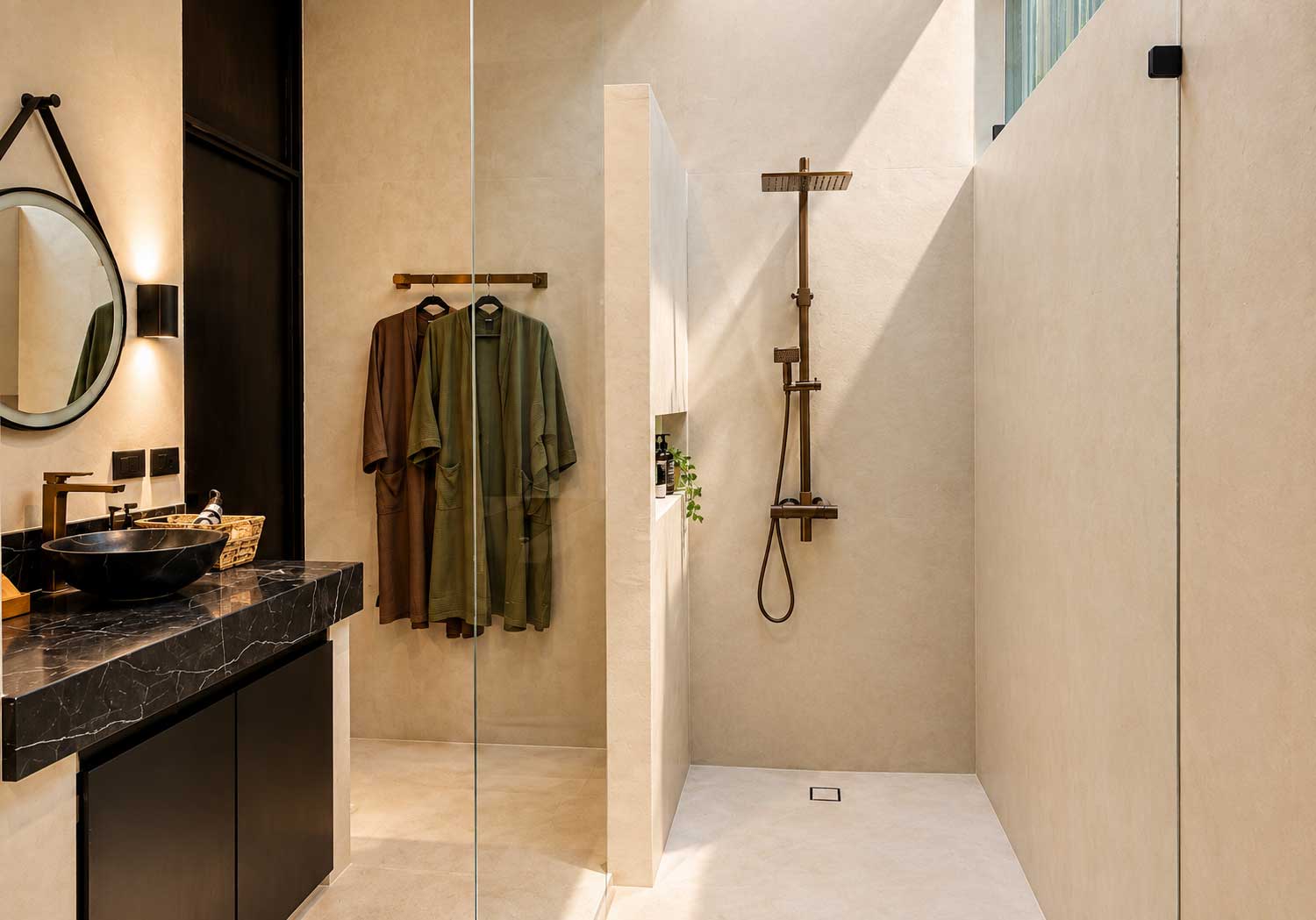 Double Room with Glass Shower