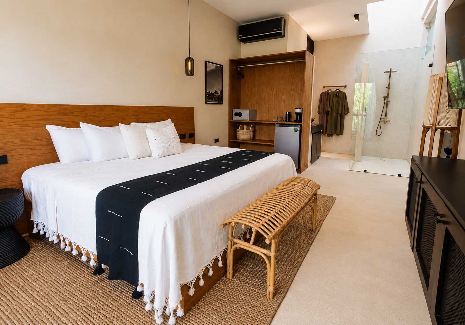 Double Room with Glass Shower