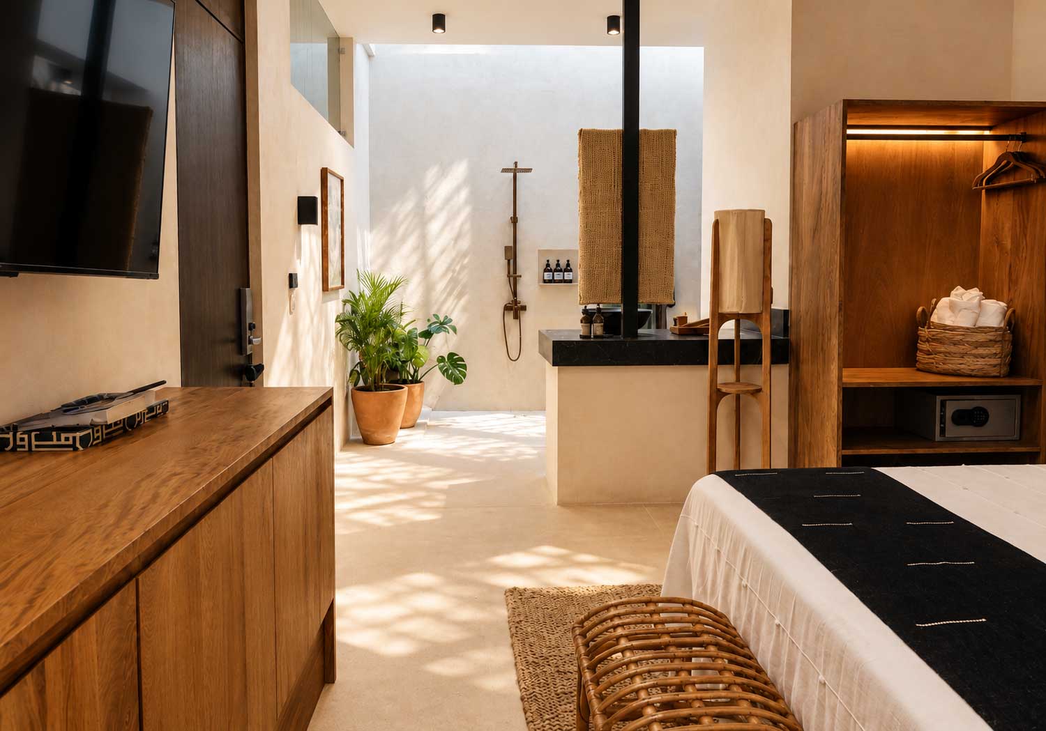 Large Double Room with Skylight