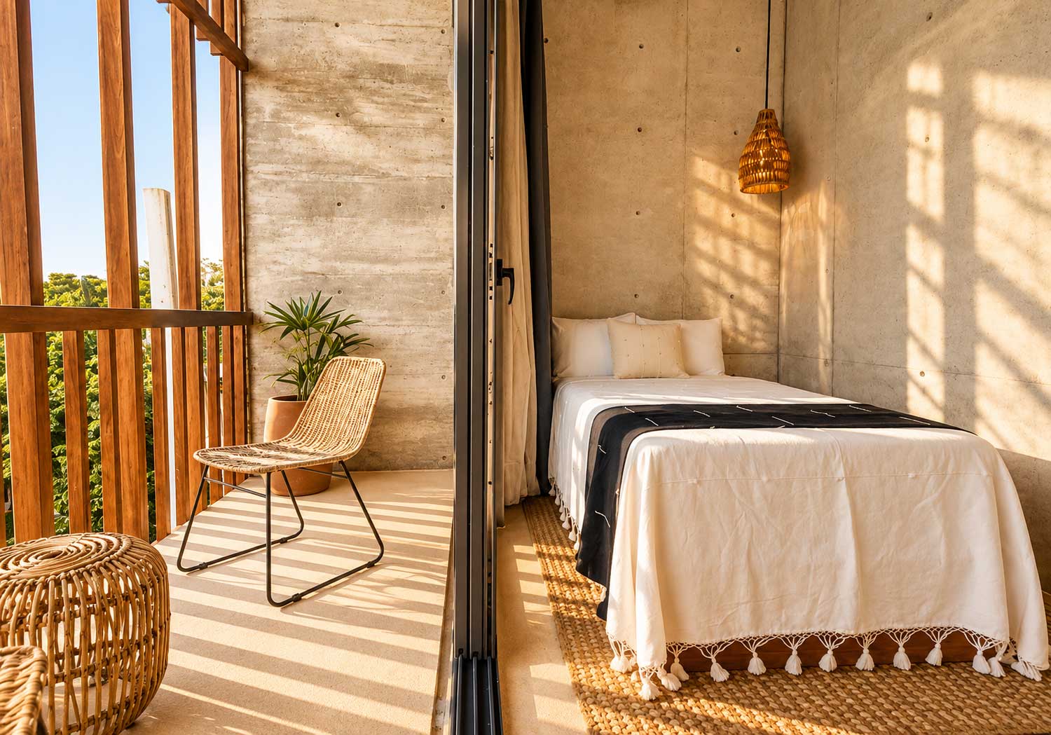 Triple Balcony Room